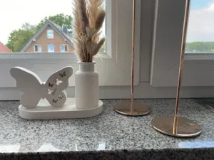 Moderne Fuzzy Skin Vase – Minimalistische Dekovase