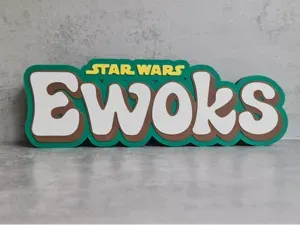 Star Wars Ewoks Logo / Sign