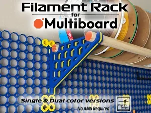 Filament Rack for Multiboard - (Heavy Duty)
