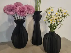 Modern vase set 3 pieces