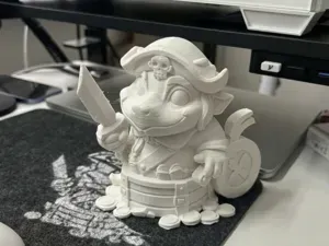 Cute Barrel Pirate Dragon | Treasure & Coins
