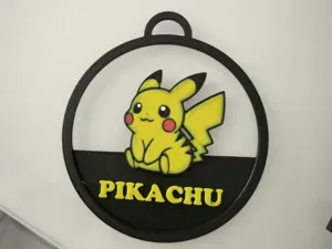 Pikachu Christmas Ornament – Personalized Name