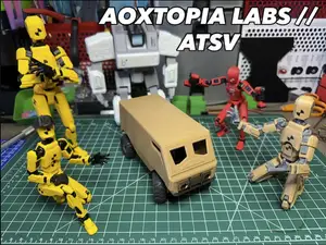 SCX30 Clip-on Body - Aoxtopia AT-SV Armored Van