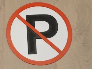 All you need "No Parking" sign - Various versions
