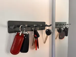 Sleek Minimalist Key Hanger / Wall Key Rack