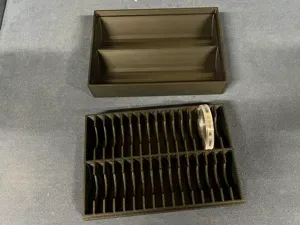 1oz Round Silver Coin Display and Storage Box