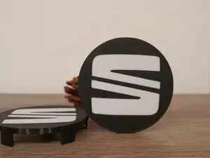 Center caps For SEAT - 65,5 mm