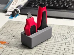 Gridfinity Dspiae holder - Part Seperator & Brush