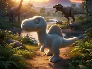 Spinosmile – Dino à voile tout doux