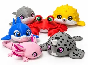 Cute Sea Animals Bundle - Articulated Flexi