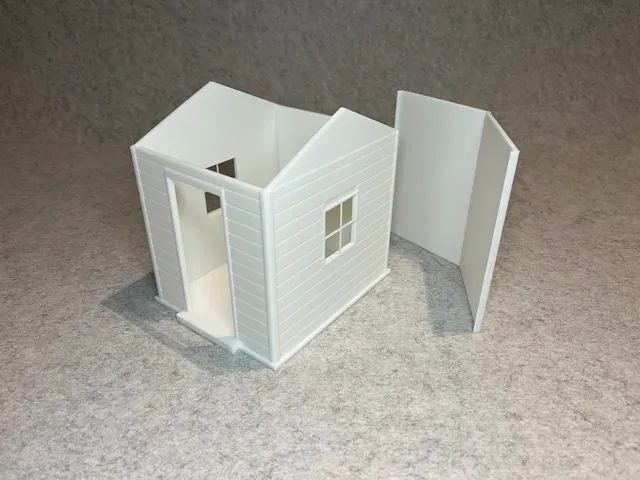 Dollhouse garden shed miniature house — Фото 5 из 10