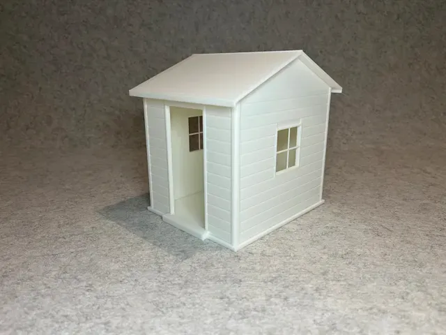 Dollhouse garden shed miniature house — Фото 3 из 10