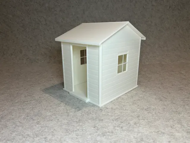 Dollhouse garden shed miniature house