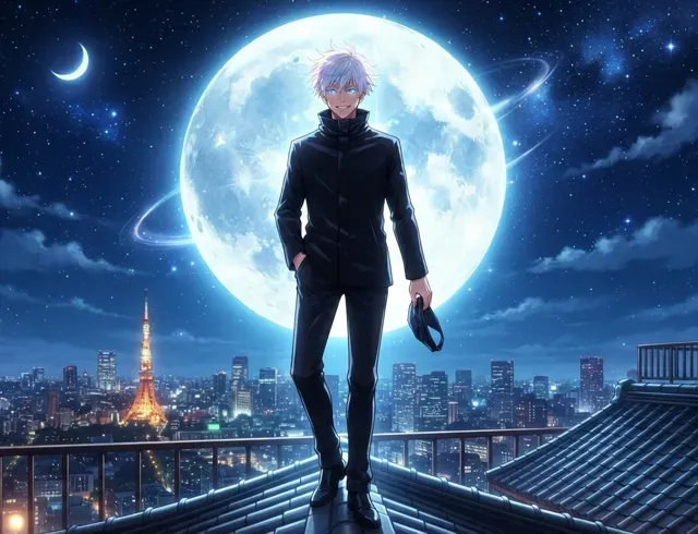 Satoru Gojo "Infinite Night" 3D — Фото 3 из 4