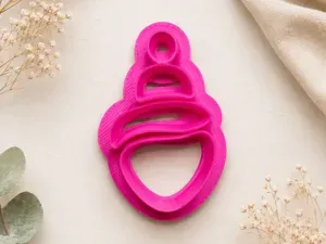 Conjunto cortador arcilla polimérica orgánico