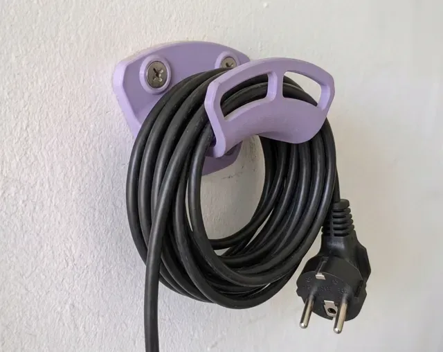2 Size Curved Wall-Mounted Cable & Cord Organizer — Фото 10 из 17