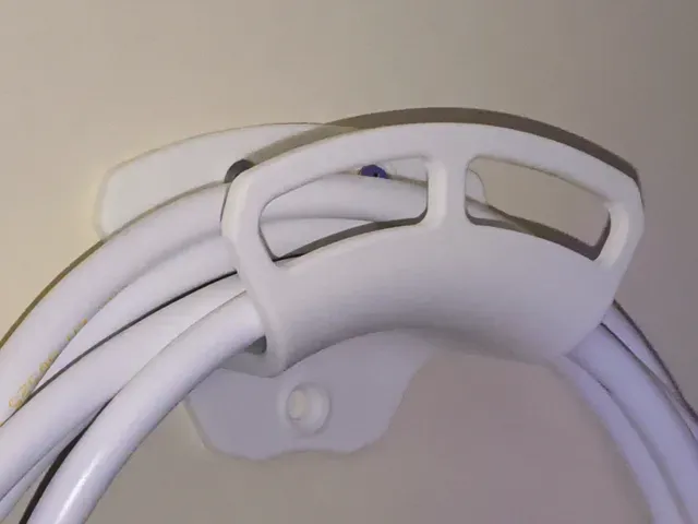 2 Size Curved Wall-Mounted Cable & Cord Organizer
