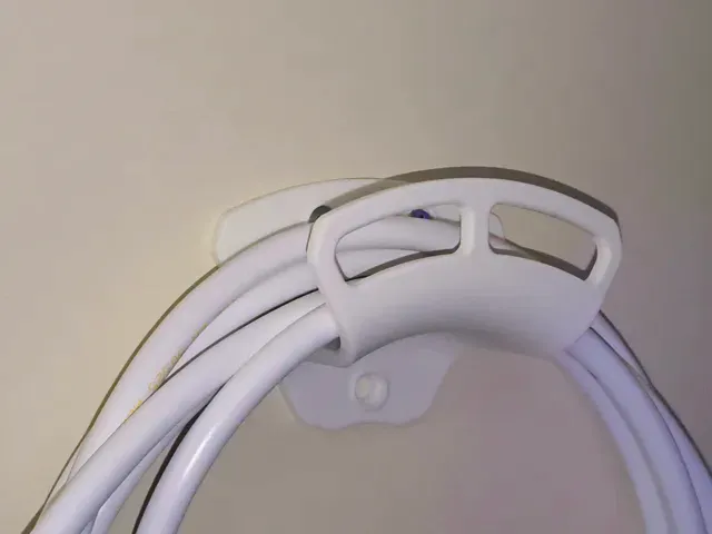 2 Size Curved Wall-Mounted Cable & Cord Organizer — Фото 15 из 17