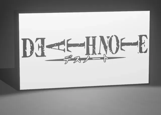 Death Note Ryuk Lightbox – 3D Printed Lamp — Фото 3 из 5