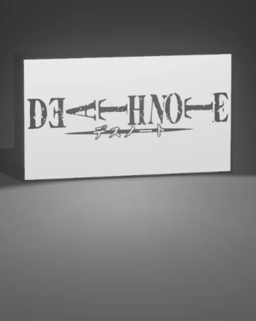 Death Note Ryuk Lightbox – 3D Printed Lamp — Фото 2 из 5