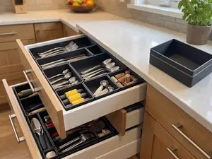 Customizable Luxury Organizer Tray Drawer System