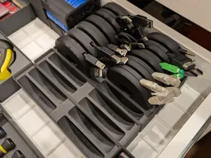 Gridfinity box for 'Loop' cable organizer