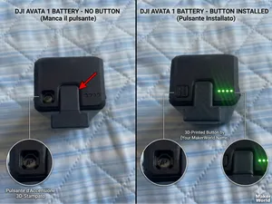 Pulsante batteria dji avata 1