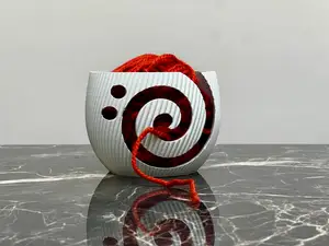 Ciotola porta gomitoli lavorazioni a maglia Spiral