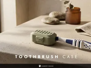 Compact Toothbrush Travel Case
