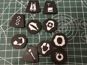 Warhammer40k Death Corps of Krieg Kill Team Tokens