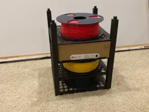 Simple Spool Tower (Box and Spools)
