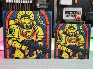Imperial Fists - Hueforge - 4 Colors