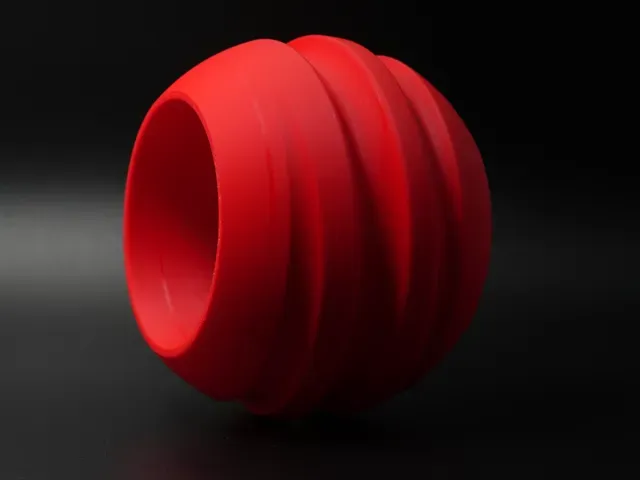 Sammy | Organic Ribbed Planter Vase — Image 9 of 10