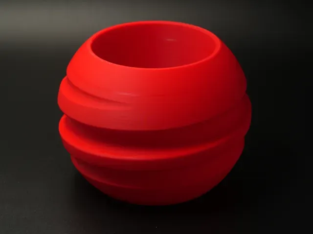 Sammy | Organic Ribbed Planter Vase — Image 8 of 10