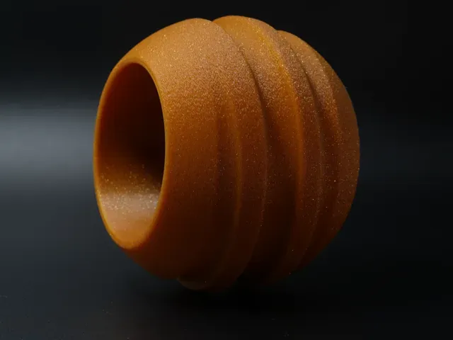 Sammy | Organic Ribbed Planter Vase — Image 3 of 10