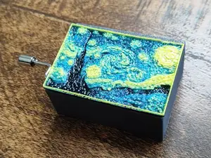 Starry Night Music Box – A Tribute to Van Gogh