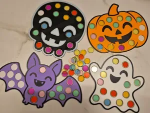 Halloween Magnetenspel