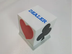 Euchre Trump Dealer Cube