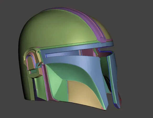 WEARABLE Mandalorian Helmet/Chest/Shoulders Armor — Image 10 of 17