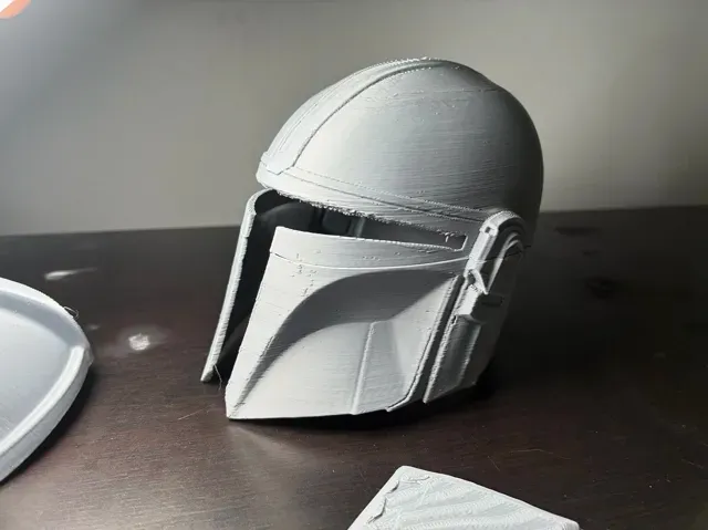 WEARABLE Mandalorian Helmet/Chest/Shoulders Armor — Image 16 of 17