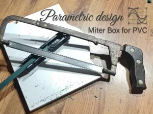 Parametric PVC Corner Miter Box