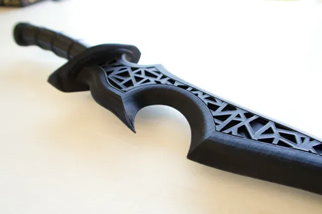 Curved Elven Dagger (Fantasy Prop) — Фото 5 из 5