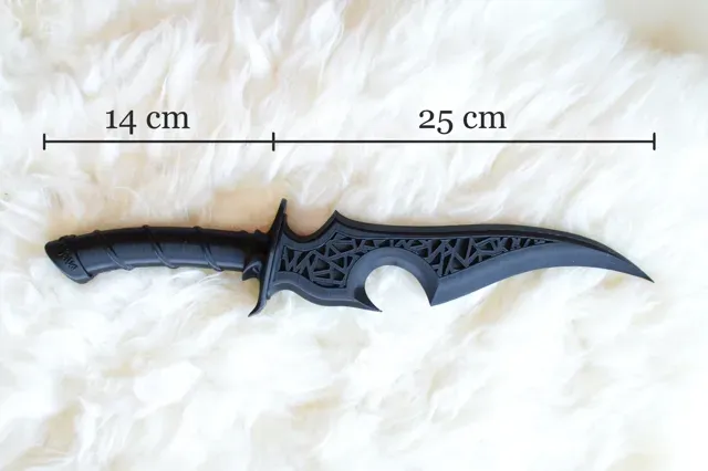Curved Elven Dagger (Fantasy Prop) — Фото 2 из 5