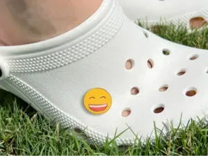Smiley Face Emoji Croc Shoe Charm (Jibbitz)