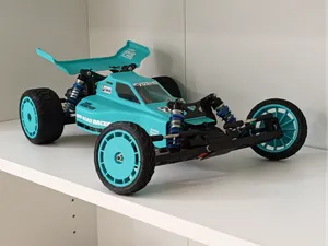 LRP BUGGY 1:10 Body, wing, rims, tires.