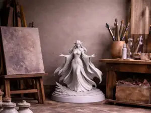 Fantasy Elfen Magierin 