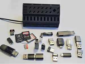 USB Converter Flash Drive SD Organizer