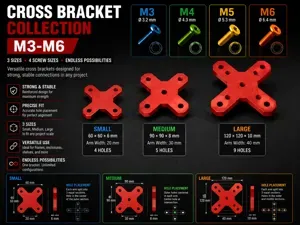 Cross Bracket Collection M3, M4, M5, M6