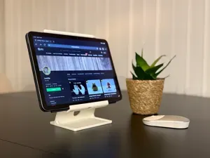 Ipad / Tablet Riser Stand - With Double Tray