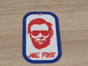 Abraham Lincoln Hall Pass